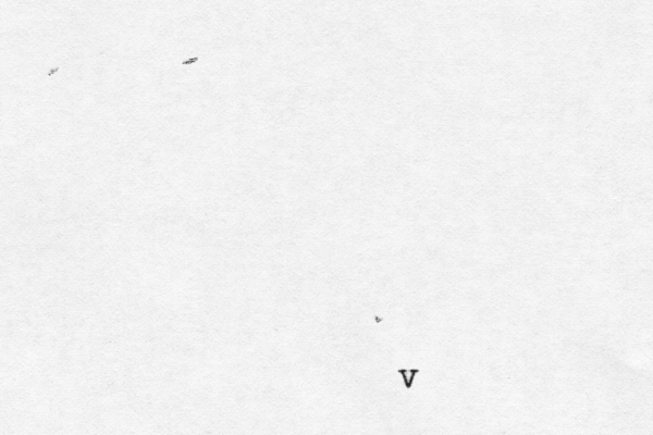 v