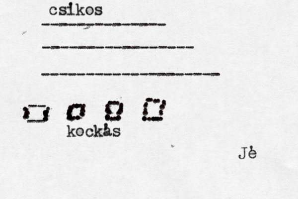 -------------- ----------------- -------------------- csi 'kos -- -- ....................................... .............................................. kocka 's Je ' 
