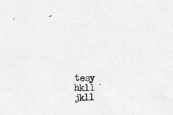 tesy hkll jkll