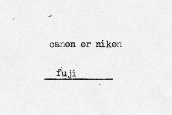 canon or nikon _____________ fuji