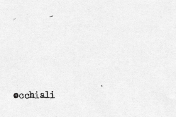 occhiali