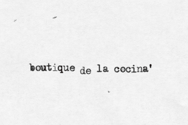 boutique de la cocina' 