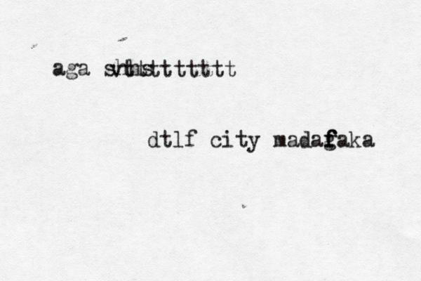 aga shhs vttttttttt dtlf city madag f f faka 