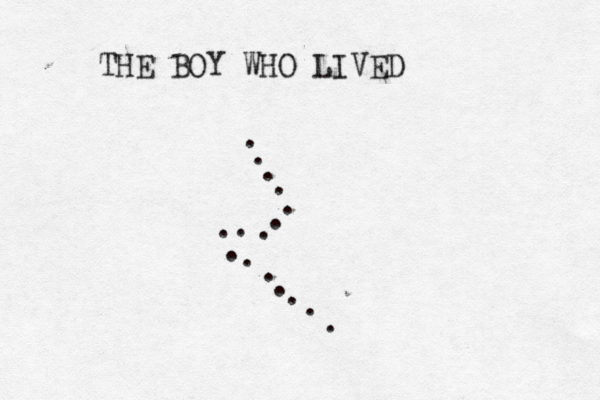 THE BOY WHO LIVED . . . . . . . . . . . . . . . . 