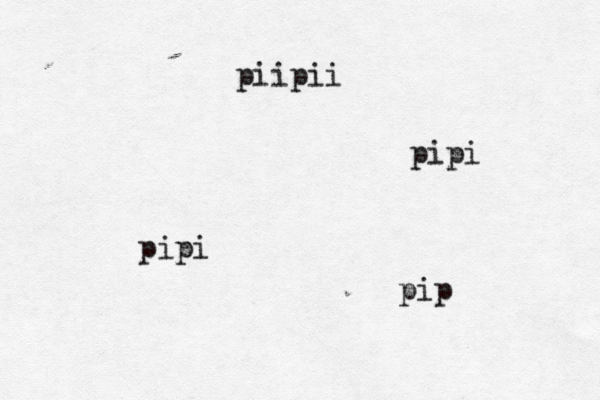 pipi piipii pip pipi 
