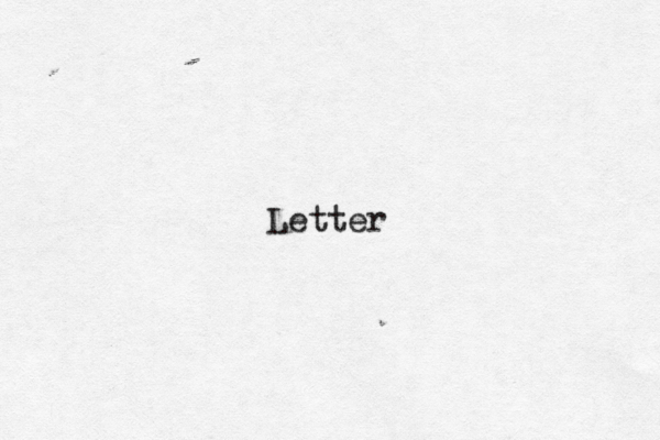 Letter 