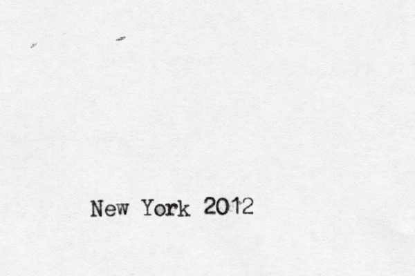 New York 2012 