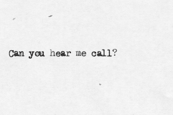 Can you hear me call l?