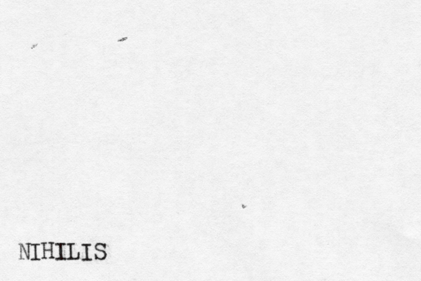 NIHILIS