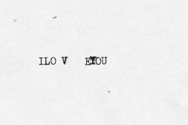 I LO V EYOU