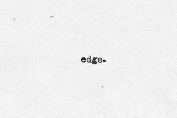 edge. 