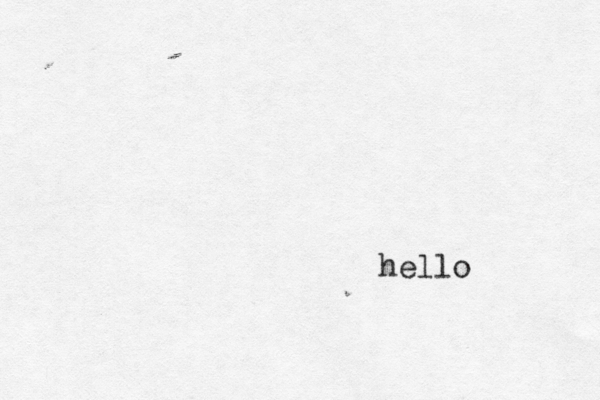 hello