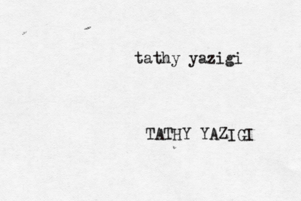 TATHY YAZIGI tathy yazigi 