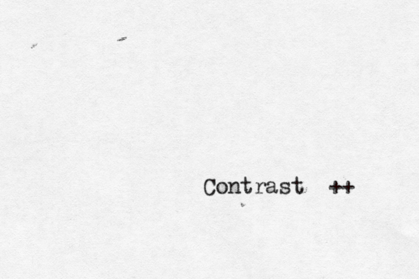 Contrast ++ 