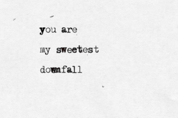 v you are my sweetest doe wnfall