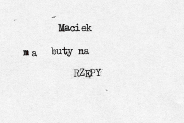Maciek a m buty na RZEPY
