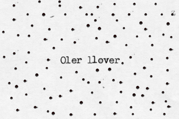 Oler llover •. . . .. . . . . z . . . . . . . ...........:............................................... ............................ ... 