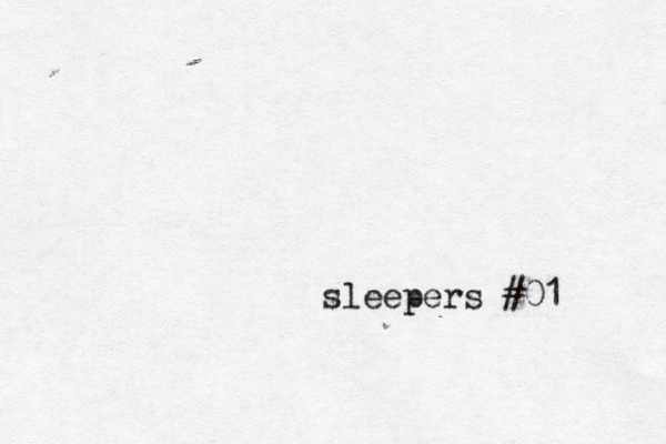 sleepers #01 