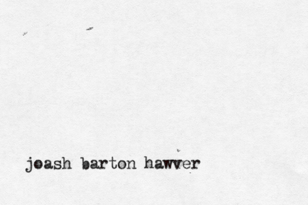joash barton hawver