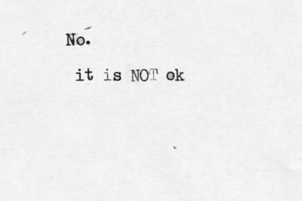 No. it is NOT ok