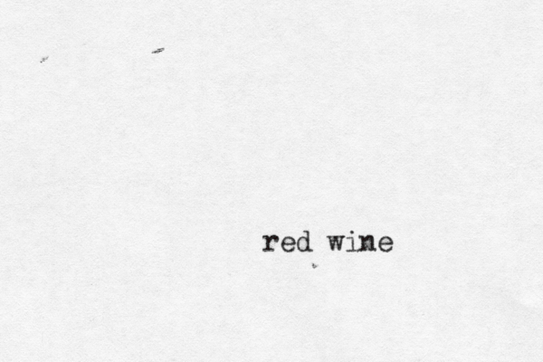 red wine 