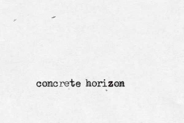 concrete horizon
