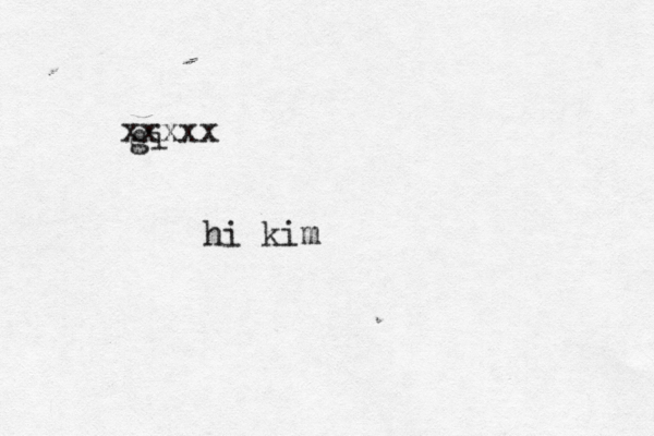 gi xxxxx hi kim