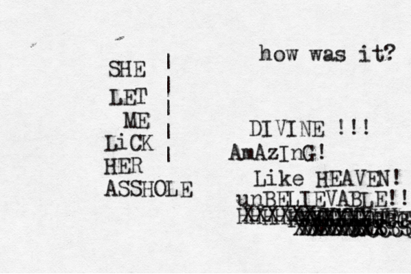 SHE LET ME LiCK HER ASSHOLE | | | | | how was it? O K DIVINE !!! AmAzInG! Like HEAVEN! xxxxx XXXXXXX C X XXXXXXCCC FFFFFFFFFFFF XXXXXXCCCCC WWWWWWSSSSS unBELIEVABLE!! HHHHHHHHHHHHH XXXXXXCCCC 