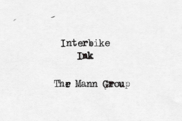 Interbike Ink Thr e Mann Group