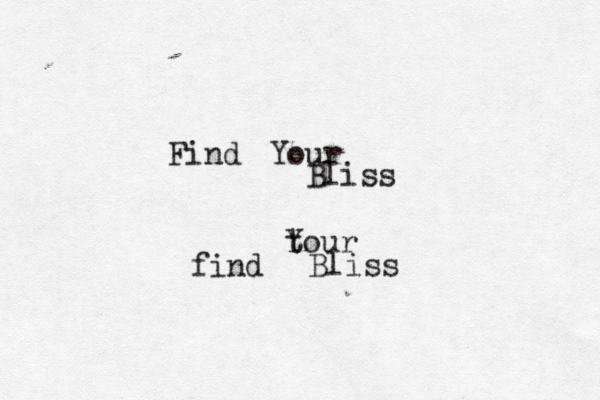 Find Your Bliss find tour Y Bliss 