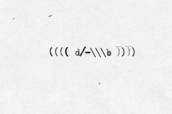 -\\\b )))) / d ((( ( 