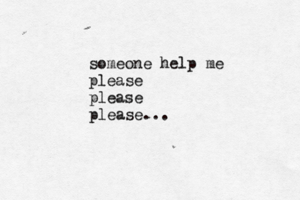someone help me please please please...