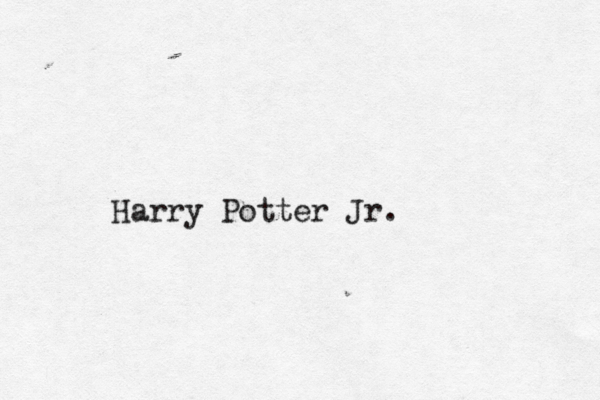 Harry Potter Jr.