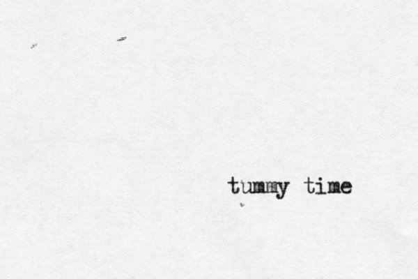 tummy time 
