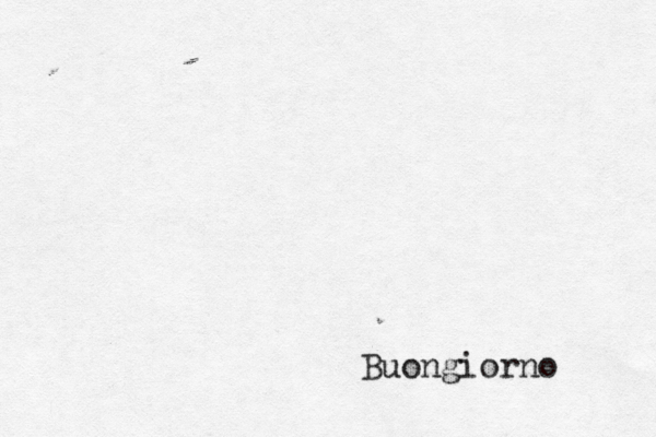 Buongiorno 