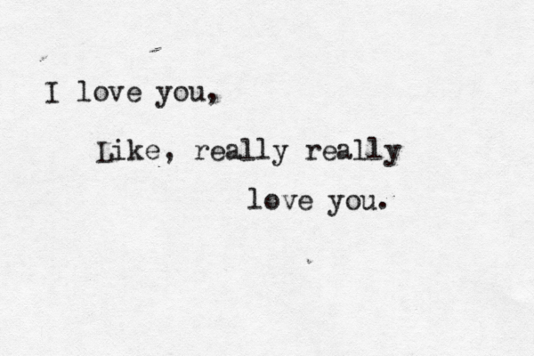 This pain js jus I love you, Like, really really love you.