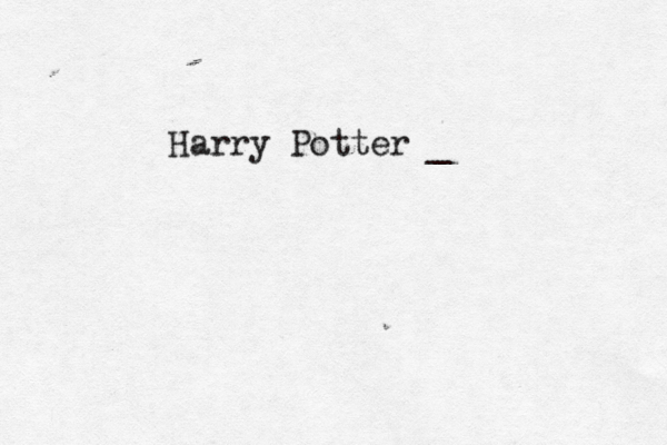 Harry Potter _ 