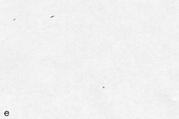 e 