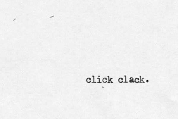 click clack.
