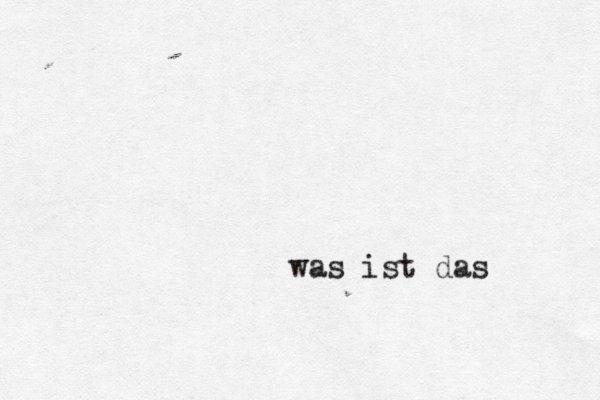 was ist das