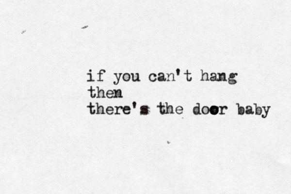 if you can't hang then there's the dor o o o or baby 