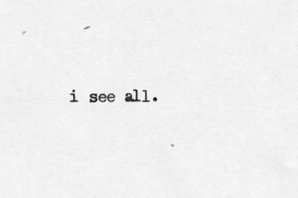 i see all .