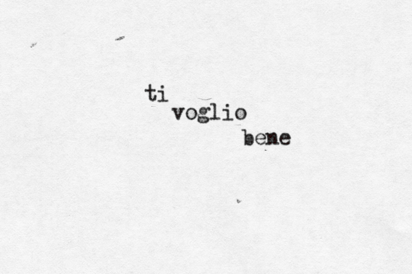 ti voglio bene 