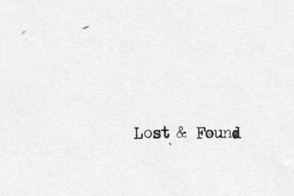Lost & Found 