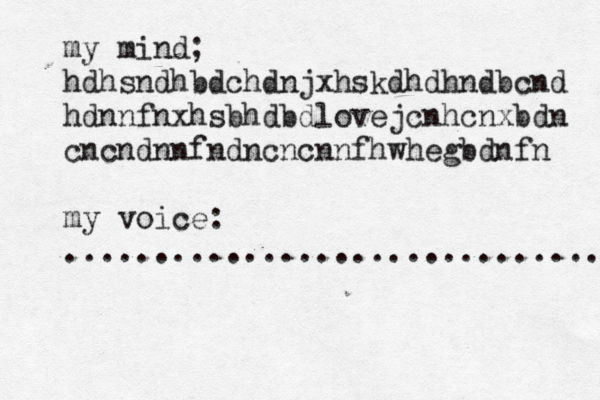 my mind; hdhsndhbdchdnjxhskdhdhndbcnd hdnnfnxhsbhdbdlovejcnhcnxbdn cncndnnfndncncnnfhwhegbdnfn my voice: ................................ 
