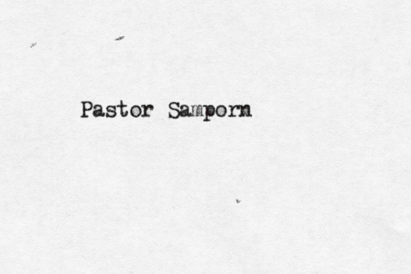 Pastor Samporn
