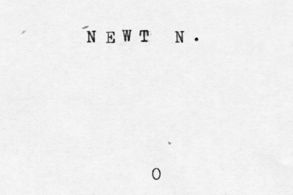 N E W T N . O 