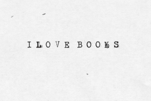 I L O V E B O O K S b