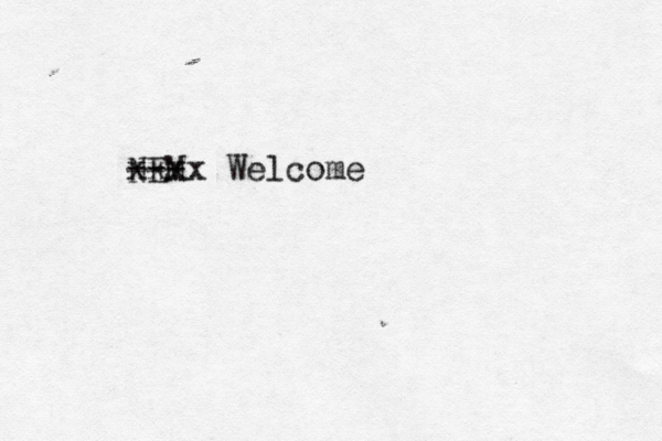 NEM --- xxxx Welcome