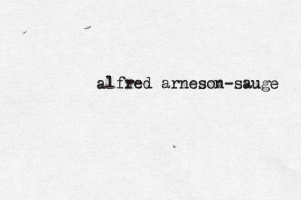 a lfred arneson-sauge 